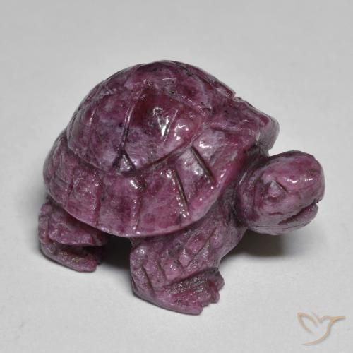 34.42ct Naturel Rouge framboises Rubis-Zoisite, Fantaisie, Opaque