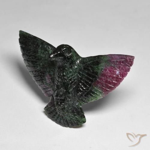 83.59ct Naturel Multicolore Rubis-Zoisite, Fantaisie, Opaque