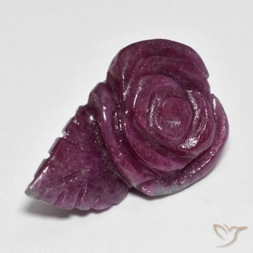 Rubis-Zoisite Multicolore naturelle Taille Fleur, 25.65 ct, Opaque