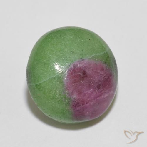 Rubis-Zoisite Multicolore naturelle Tour, 6.36 ct, Opaque