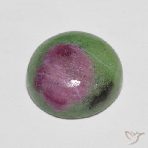 Rubis-Zoisite Multicolore naturelle Tour, 6.36 ct, Opaque