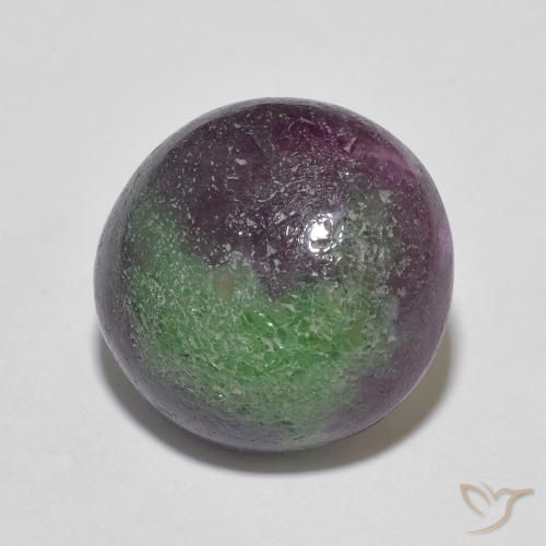 Rubis-Zoisite Multicolore naturelle Tour, 8.90 ct, Opaque