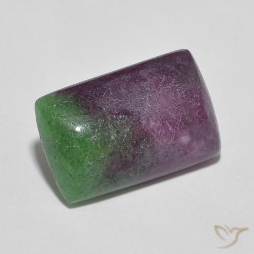 Rubis-Zoisite Multicolore naturelle Coussin, 9.04 ct, Opaque