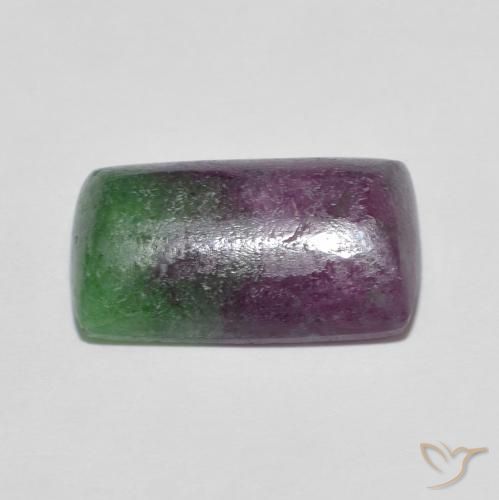 Rubis-Zoisite Multicolore naturelle Coussin, 9.04 ct, Opaque