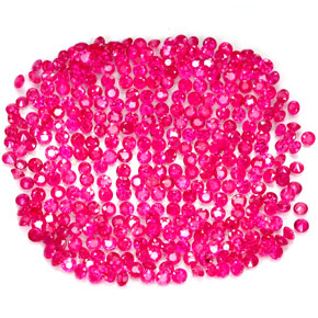 Achetez naturel ct rose rubis gems, coupe roude, en provenance myanmar (birmanie) chez gemselect. en stock, livraison internationale!