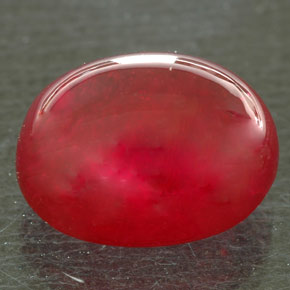 Rubis rouge naturelle transparent, 8,40 ct, transparent / translucide