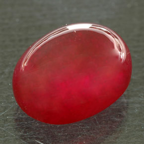Rubis rouge naturelle transparent, 8,40 ct, transparent / translucide