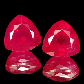 Achetez naturel ct rouge rubis gems, trillion, en provenance madagascar chez gemselect. en stock, livraison internationale!