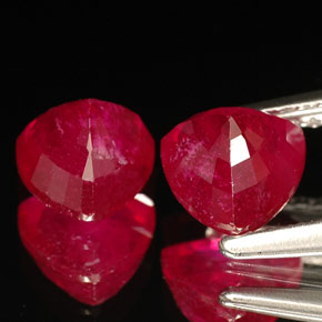 Achetez naturel ct rouge rubis gems, trillion, en provenance madagascar chez gemselect. en stock, livraison internationale!