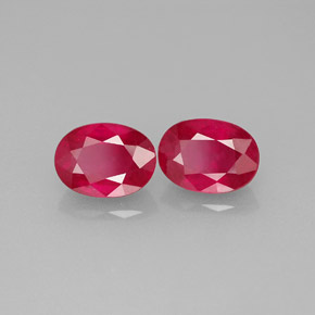 Achetez naturel ct rouge rubis gems, coupe ovale, en provenance madagascar chez gemselect. en stock, livraison internationale!