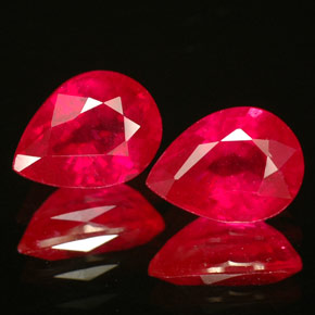 Achetez naturel ct rouge rubis gems, en forme de poire, en provenance madagascar chez gemselect. en stock, livraison internationale!