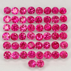 Achetez naturel ct rouge rubis gems, coupe roude, en provenance myanmar (birmanie) chez gemselect. en stock, livraison internationale!