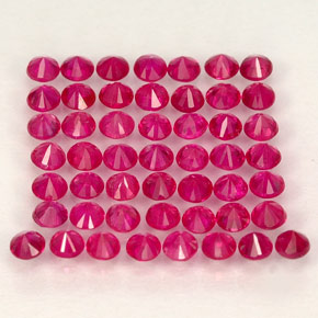 Achetez naturel ct rouge rubis gems, coupe roude, en provenance myanmar (birmanie) chez gemselect. en stock, livraison internationale!