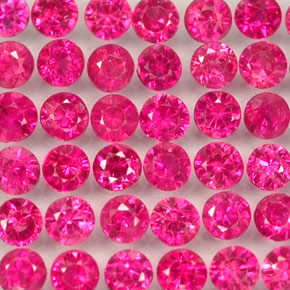 Achetez naturel ct rouge rubis gems, coupe roude, en provenance myanmar (birmanie) chez gemselect. en stock, livraison internationale!