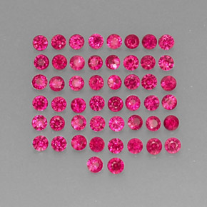 Achetez naturel ct rouge rubis gems, coupe roude, en provenance myanmar (birmanie) chez gemselect. en stock, livraison internationale!