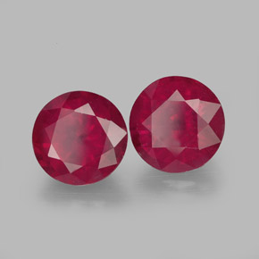 Achetez naturel ct rouge rubis gems, coupe roude, en provenance madagascar chez gemselect. en stock, livraison internationale!