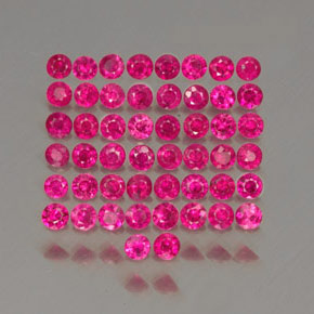 Achetez naturel ct rouge rubis gems, coupe roude, en provenance myanmar (birmanie) chez gemselect. en stock, livraison internationale!