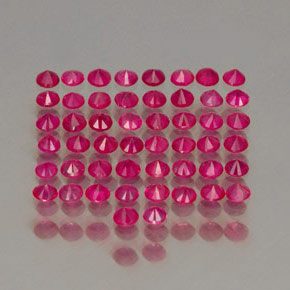 Achetez naturel ct rouge rubis gems, coupe roude, en provenance myanmar (birmanie) chez gemselect. en stock, livraison internationale!