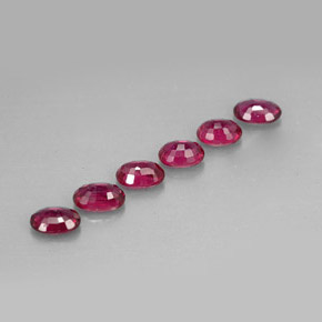 Achetez naturel ct rouge rubis gems, coupe ovale, en provenance mozambique chez gemselect. en stock, livraison internationale!