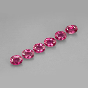 Achetez naturel ct rouge rubis gems, coupe ovale, en provenance mozambique chez gemselect. en stock, livraison internationale!