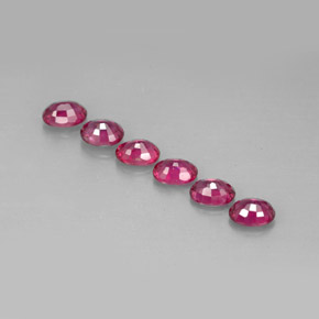 Achetez naturel ct rouge rubis gems, coupe ovale, en provenance mozambique chez gemselect. en stock, livraison internationale!