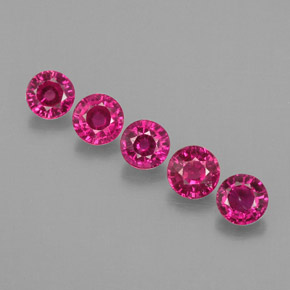 Achetez naturel ct rose rubis gems, coupe roude, en provenance mozambique chez gemselect. en stock, livraison internationale!