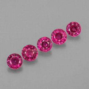 Achetez naturel ct rose rubis gems, coupe roude, en provenance mozambique chez gemselect. en stock, livraison internationale!