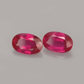 Achetez naturel ct rouge rubis gems, coupe ovale, en provenance mozambique chez gemselect. en stock, livraison internationale!