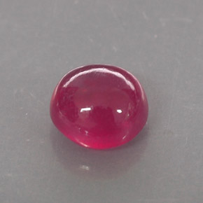 Rubis rouge naturelle transparent, 1,26 ct, transparent / translucide