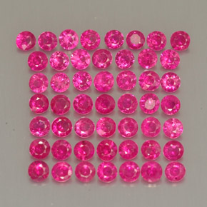 Achetez naturel ct rouge rubis gems, coupe roude, en provenance myanmar (birmanie) chez gemselect. en stock, livraison internationale!