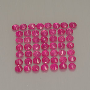 Achetez naturel ct rouge rubis gems, coupe roude, en provenance myanmar (birmanie) chez gemselect. en stock, livraison internationale!