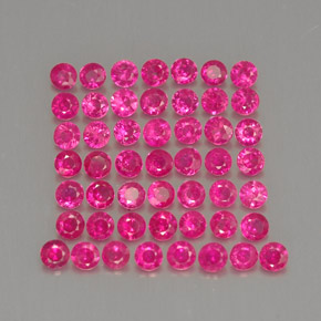 Achetez naturel ct rouge rubis gems, coupe roude, en provenance myanmar (birmanie) chez gemselect. en stock, livraison internationale!