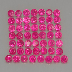 Achetez naturel ct rouge rubis gems, coupe roude, en provenance myanmar (birmanie) chez gemselect. en stock, livraison internationale!