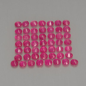 Achetez naturel ct rouge rubis gems, coupe roude, en provenance myanmar (birmanie) chez gemselect. en stock, livraison internationale!