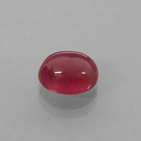 Rubis rouge naturelle transparent, 2,82 ct, transparent / translucide