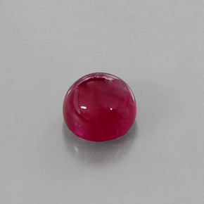 Rubis rouge naturelle transparent, 3,23 ct, transparent / translucide