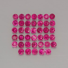Achetez naturel ct rouge rubis gems, coupe roude, en provenance myanmar (birmanie) chez gemselect. en stock, livraison internationale!