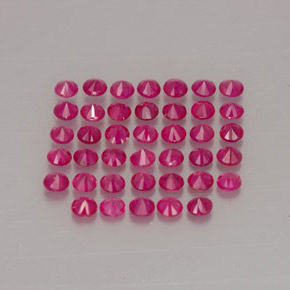 Achetez naturel ct rouge rubis gems, coupe roude, en provenance myanmar (birmanie) chez gemselect. en stock, livraison internationale!