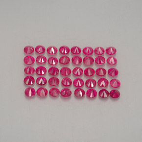 Achetez naturel ct rouge rubis gems, coupe roude, en provenance myanmar chez gemselect. en stock, livraison internationale!