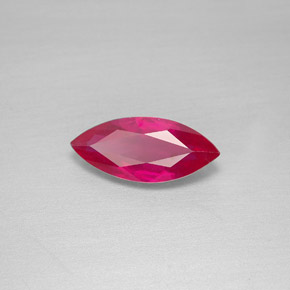 Rubis rouge naturelle marquise, 2,00 ct, VS-SI