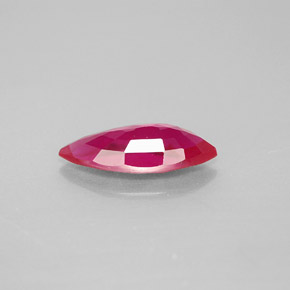 Rubis rouge naturelle marquise, 2,00 ct, VS-SI