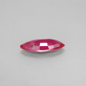 Rubis rouge naturelle marquise, 1,61 ct, VS-SI