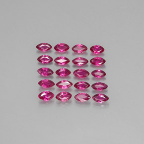 Achetez naturel ct rouge rubis gems, marquise, en provenance thaïlande chez gemselect. en stock, livraison internationale!