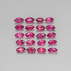 Achetez naturel ct rouge rubis gems, marquise, en provenance thaïlande chez gemselect. en stock, livraison internationale!