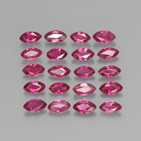Achetez naturel ct rose rubis gems, marquise, en provenance thaïlande chez gemselect. en stock, livraison internationale!