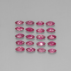 Achetez naturel ct rose rubis gems, marquise, en provenance thaïlande chez gemselect. en stock, livraison internationale!