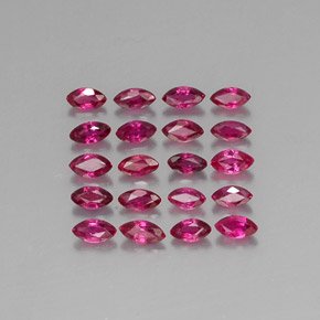 Achetez naturel ct rouge rubis gems, marquise, en provenance thaïlande chez gemselect. en stock, livraison internationale!