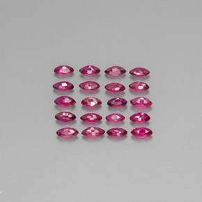 Achetez naturel ct rouge rubis gems, marquise, en provenance thaïlande chez gemselect. en stock, livraison internationale!