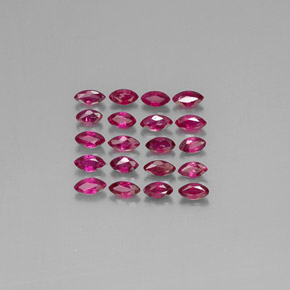 Achetez naturel ct rose rubis gems, marquise, en provenance thaïlande chez gemselect. en stock, livraison internationale!