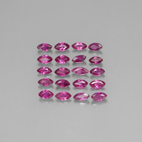 Achetez naturel ct rose rubis gems, marquise, en provenance thaïlande chez gemselect. en stock, livraison internationale!